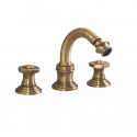 Смеситель для биде на три отверстия Cezares APHRODITE-BBS2-02-O