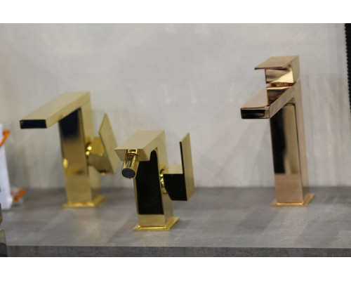 Смеситель для биде однорычажный без донного клапана CEZARES PRIZMA-BSM1-03/24-W0