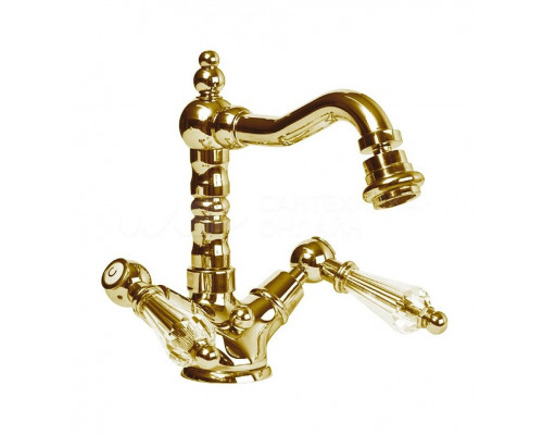 Смеситель на биде с донным клапаном CEZARES DIAMOND-BS2-03/24-Sw