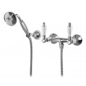 Смеситель для душа с ручным душем шлангом 150см и держателем CEZARES DIAMOND-D-01-Sw