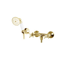 Смеситель для душа с ручным душем, шлангом 150 см и держателем CEZARES LORD-D-03/24-Bi