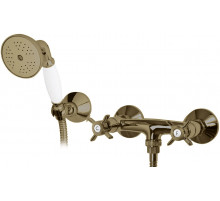 Смеситель для душа с ручным душем, шлангом 150 см и держателем CEZARES LORD-D-02-Bi