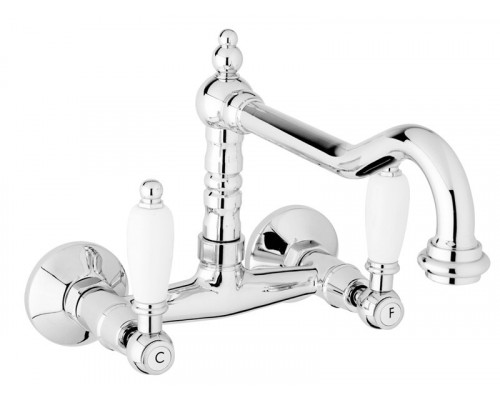 Кухонный смеситель настенного монтажа CEZARES FIRST-LLP-01-Bi