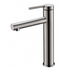 Смеситель для накладных раковины без донного клапана нержавеющая сталь BelBagno ETNA ETN-LMC-IN