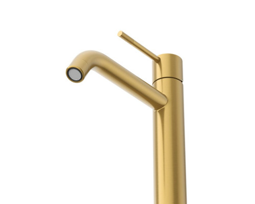 Смеситель для накладной раковины без донного клапана CEZARES RELAX-LC1-BORO-W0