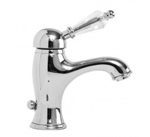 Смеситель для раковины с донным клапаном CEZARES VINTAGE-LSM1-01-Sw