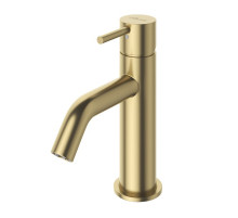 Смеситель для раковины однорычажный, с тонкой ручкой с донным клапаном CEZARES LEAF-LSM2-L-SR