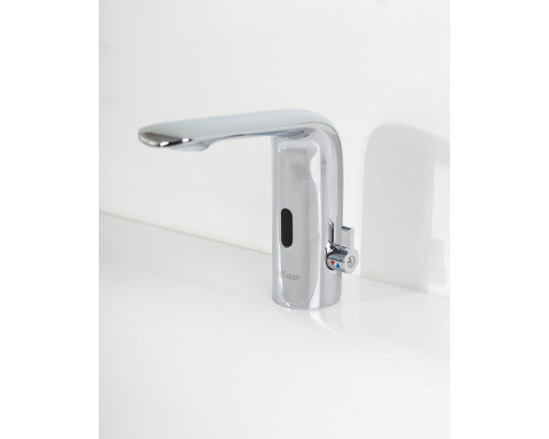 Электронный смеситель для раковины без донного клапана CEZARES VAGUE-ELS-01-W0