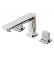 Смеситель для раковины на три отверстия CARIN CAR-LTF-CRM