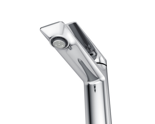 Cмеситель для накладной раковины Cezares LINER-LS-01-W0 хром, без донного клапана