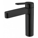 Смеситель для раковины без донного клапана нержавеющая сталь BelBagno DELTA DEL-LVM-NERO чёрный матовый Смеситель для раковины без донного клапана нержавеющая сталь BelBagno DELTA DEL-LVM-NERO чёрный матовый