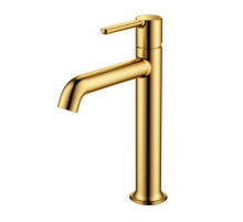 Смеситель для раковины без донного клапана CEZARES ECO-LC-BORO-W0 брашированное золото