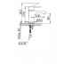 Смеситель на раковину однорычажный, без донного клапана CEZARES NAUTIC-LS1-01-W0