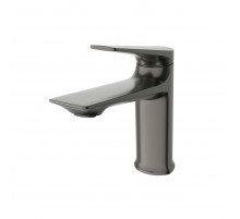 Cмеситель для накладной раковины Cezares LINER-LS-GM-W0 оружейная сталь, без донного клапана