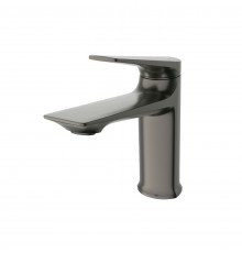 Cмеситель для накладной раковины Cezares LINER-LS-GM-W0 оружейная сталь, без донного клапана