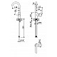 Смеситель для раковины однорычажный, без донного клапана CEZARES LEAF-LSM-A-L-01-W0