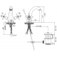 Смеситель для раковины CEZARES NOSTALGIA-LS1-01