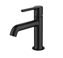 Смеситель для раковины без донного клапана CEZARES ECO-LS-NOP-W0 чёрный матовый