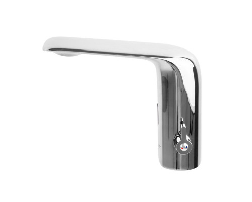 Электронный смеситель для раковины без донного клапана CEZARES VAGUE-ELS-01-W0