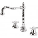 Смеситель для раковины на три отверстия CEZARES LORD-BLS2-01