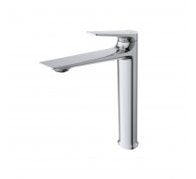 Cмеситель для накладной раковины Cezares LINER-LC-01-W0 хром, без донного клапана