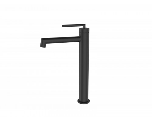 Смеситель для накладных раковин без донного клапана BelBagno ACQUA-LMC-NERO