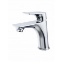 Смеситель для раковины без донного клапана BelBagno MARINO-LVM-CRM-W0