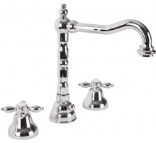 Смеситель для раковины на три отверстия CEZARES NOSTALGIA-BLS2-01