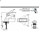 Смеситель для раковины без донного клапана CEZARES  TURBOLENZA-C-LS-01-W0