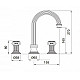 Смеситель на раковину Cezares OLIMP-BLS2-A-03/24-Sw