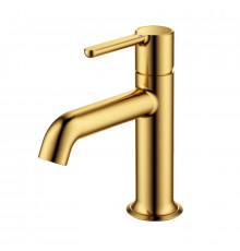 Смеситель для раковины без донного клапана CEZARES ECO-LS-BORO-W0 брашированное золото