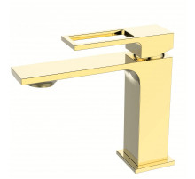 Смеситель для раковины с донным клапаном BelBagno LUCE LUC-LVM-ORO