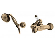 Смеситель для ванны и душа с ручным душем CEZARES VINTAGE-VDM-02-Sw