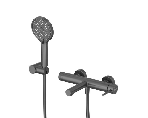 Смеситель для ванны и душа в комплекте с ручным душем, шлангом и держателем CEZARES RELAX-VD-NOP