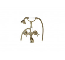 Смеситель для ванны с ручным душем, шлангом 150 см CEZARES LORD-VD-02-Bi