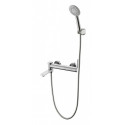 Смеситель для ванны и душа с поворотным изливом, держателем и ручным душем BelBagno ETNA ETN-SET-VDH-IN