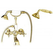 Смеситель для ванны с ручным душем, шлангом 150 см CEZARES LORD-VD-03/24-M