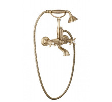 Смеситель для ванны с ручным душем, шлангом 150 см CEZARES GOLF-VD-02-M