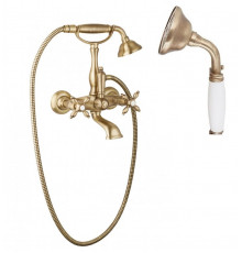Смеситель для ванны с ручным душем, шлангом 150 см CEZARES NOSTALGIA-VD-02-Bi