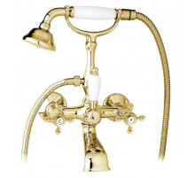 Смеситель для ванны с ручным душем, шлангом 150 см CEZARES GOLF-VD-03/24-Bi