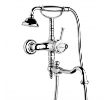 Смеситель для ванны с ручным душем CEZARES GIUBILEO-VDFM2-01