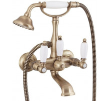 Смеситель для ванны с ручным душем CEZARES FIRST-VD-02-Bi