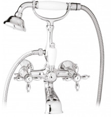 Смеситель для ванны с ручным душем, шлангом 150 см CEZARES NOSTALGIA-VD-01-Bi