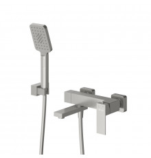 Смеситель для ванны и душа в комплекте с ручным душем, шлангом и держателем CEZARES SLIDER-VD-IN