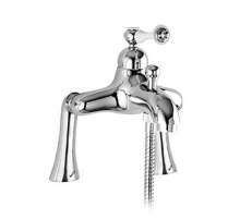 Смеситель на борт ванны с ручным душем CEZARES MARGOT-PBVM-01-Bi