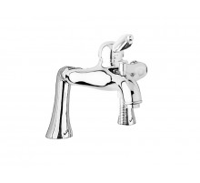 Смеситель на борт ванны с ручным душем CEZARES ELITE-PBVM-01-M