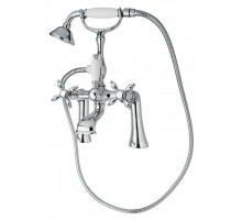 Смеситель на борт ванны с ручным душем, шлангом 150 см CEZARES NOSTALGIA-PBV-01-Bi