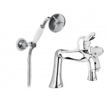 Смеситель на борт ванны с ручным душем CEZARES ELITE-PBVM-01-Bi