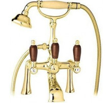 Смеситель на борт ванны с ручным душем CEZARES FIRST-PBV-03/24-Nc