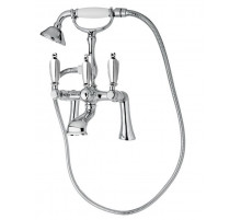 Смеситель на борт ванны с ручным душем CEZARES FIRST-PBV-01-M